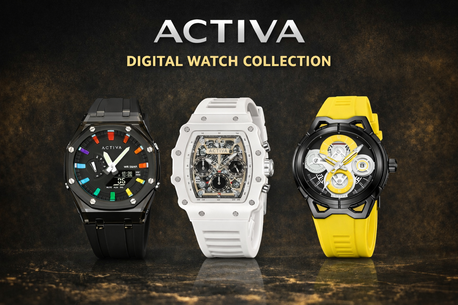 Activa Digital Watch Collection
