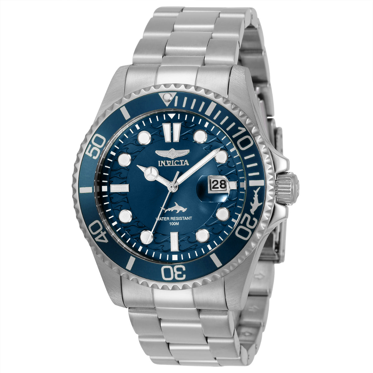 Invicta Pro Diver Men’s Quartz Watch – 43mm Stainless Steel (Model 30019)