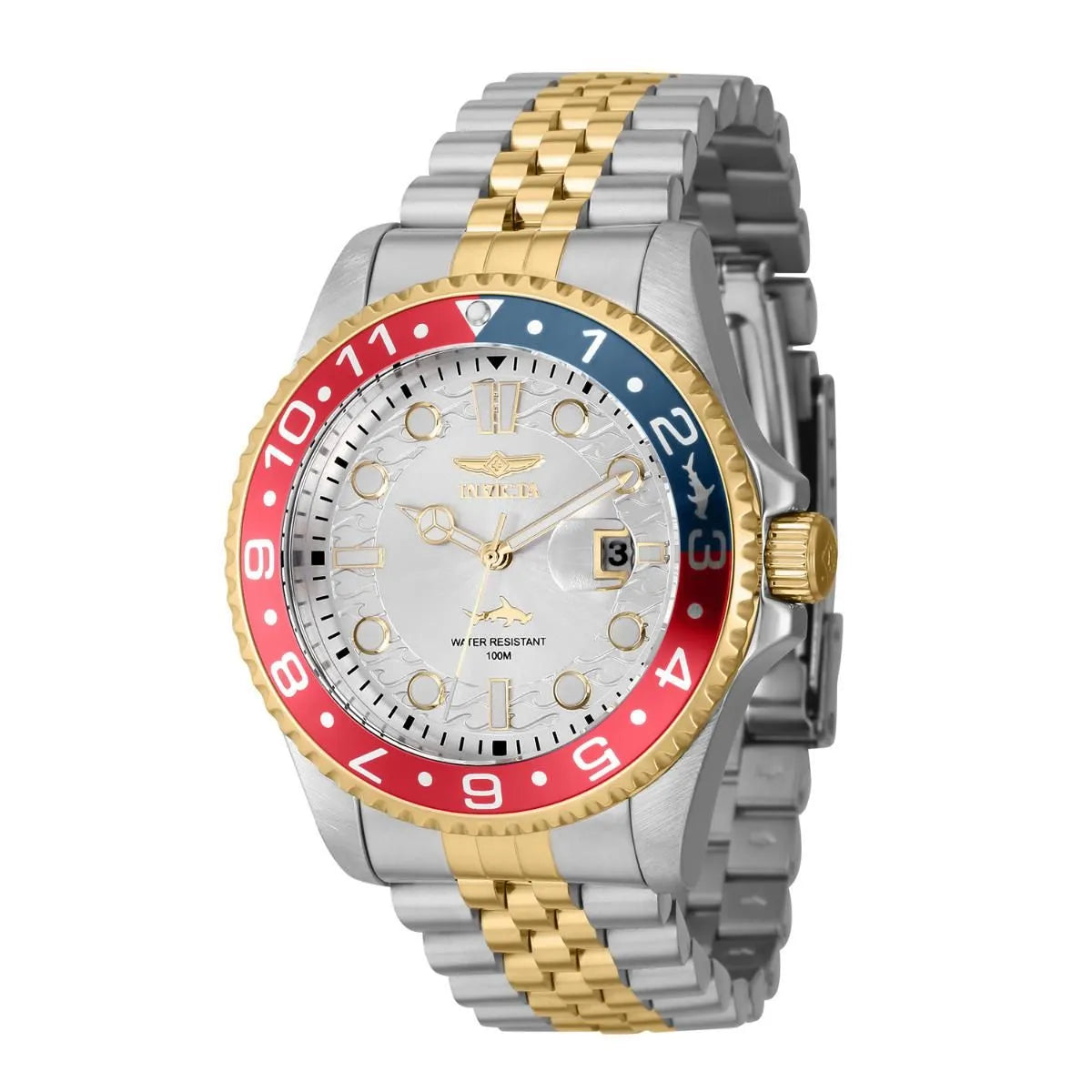 Invicta Pro Diver Heritage Men’s Quartz Watch – 43mm Two-Tone Steel & Gold (Model 40012)