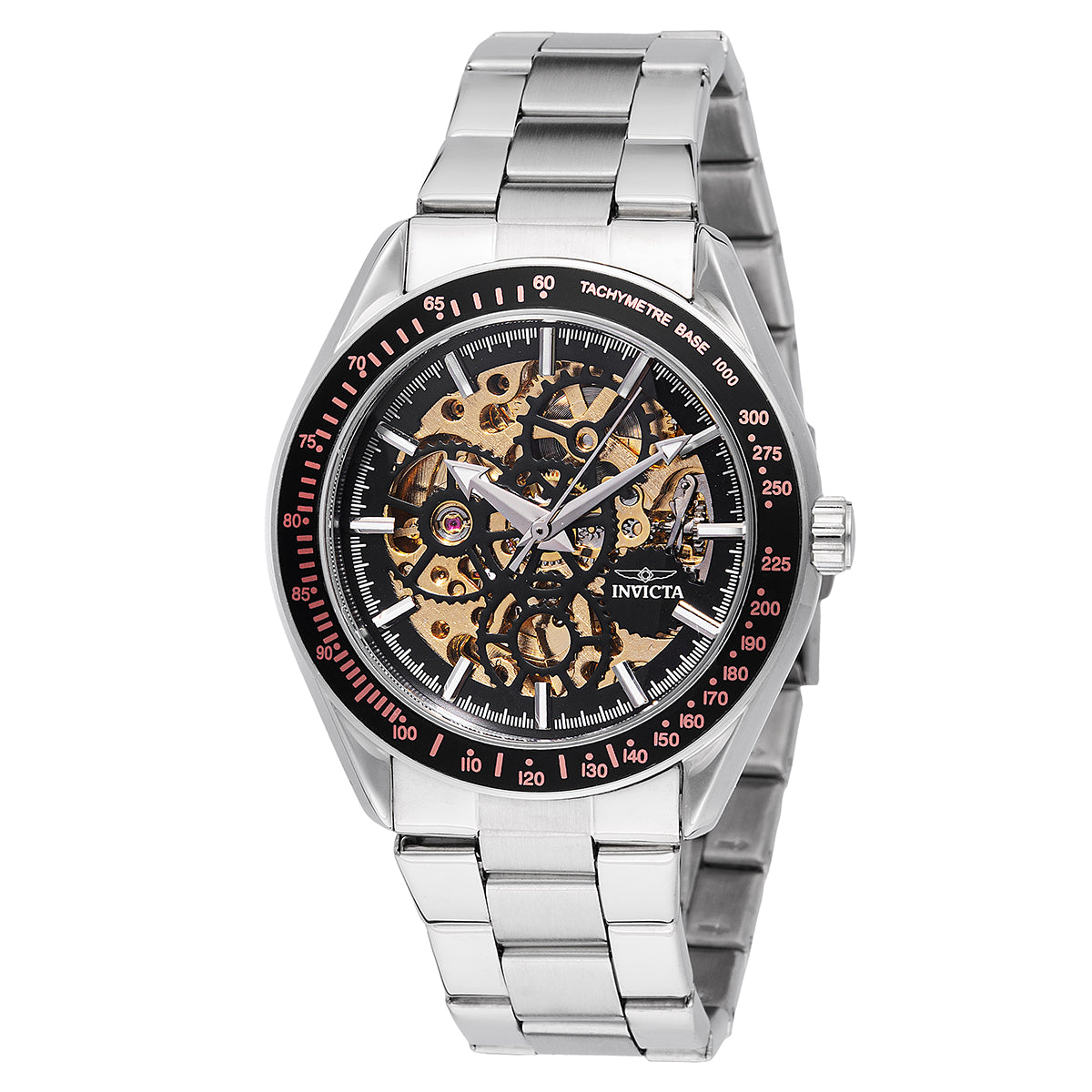 Invicta Objet D Art Excelsior Automatic Men's Watch w/ Skeleton Dial - 43mm, Silver (49500)