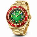 Invicta Pro Diver House of Cards Men’s Quartz Watch – 40mm Gold (Model 50522)
