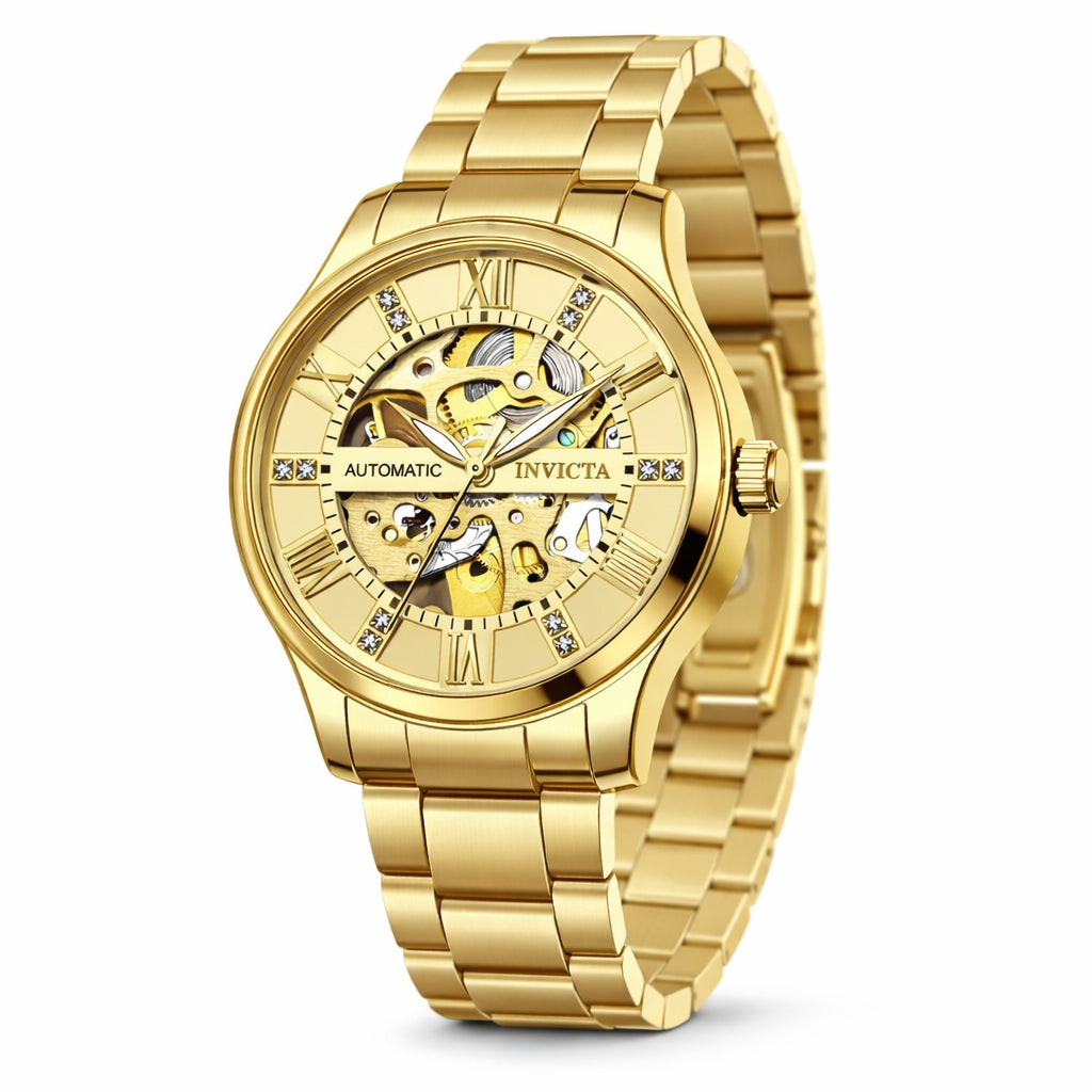 Invicta Objet D’Art Automatic Men's Watch w/ Skeleton Dial (69115)