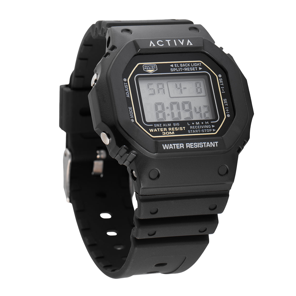 Activa Retro X Invicta Men's Digital Watch - 44.5mm. Black (ACW424-002)