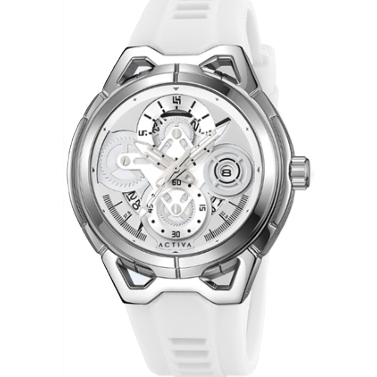 Activa Drift X Invicta Men's Watch - 44mm, White (ACW9349-008)