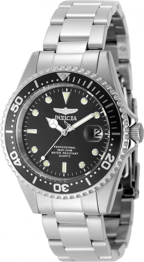 Invicta Pro Diver Men’s Quartz Watch – 37.5mm Stainless Steel (Model 48723)